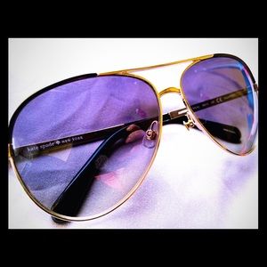 Kate Spade Polarized Aviator Sunglasses